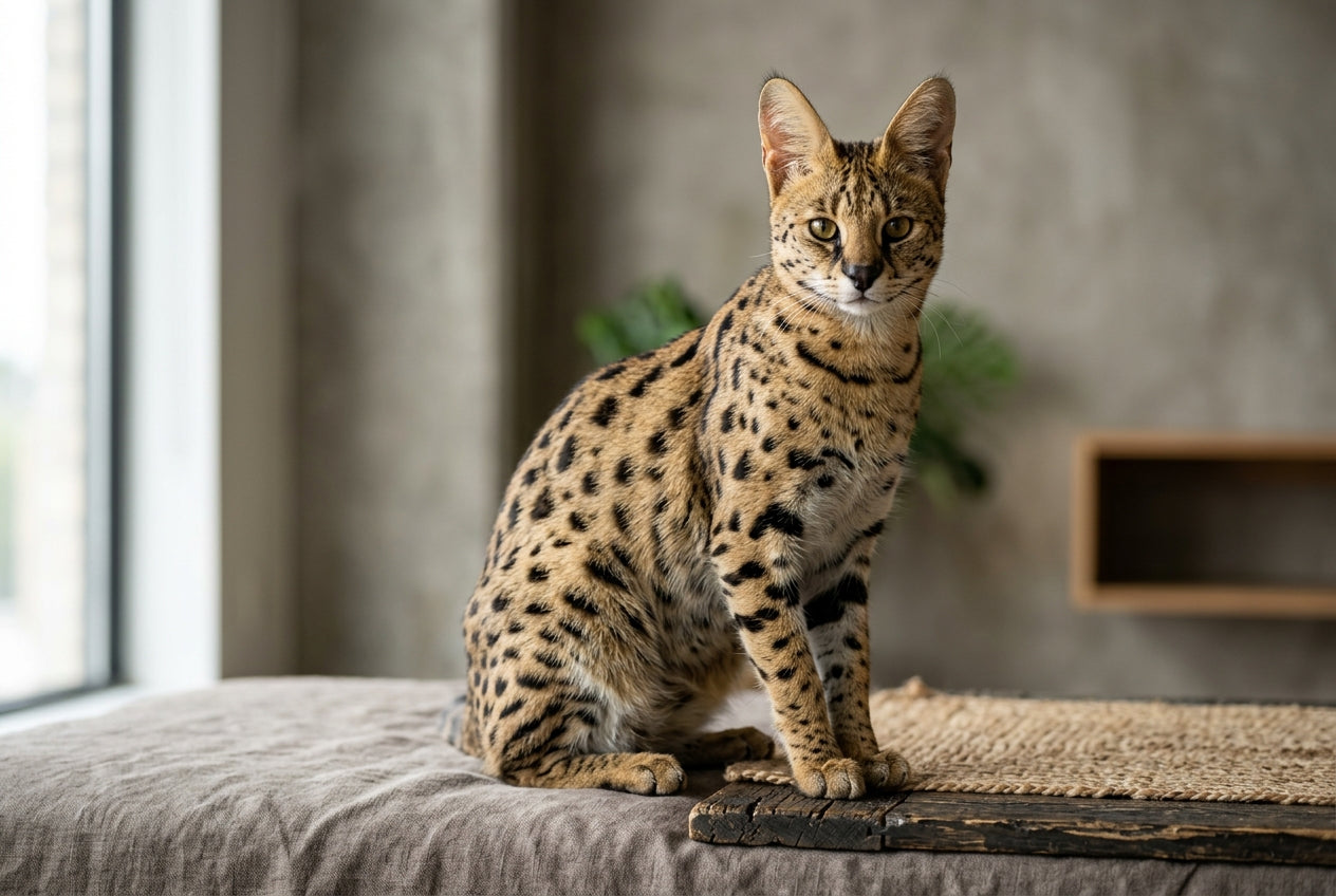Chat savannah : guide complet sur cette race de chat au look sauvage