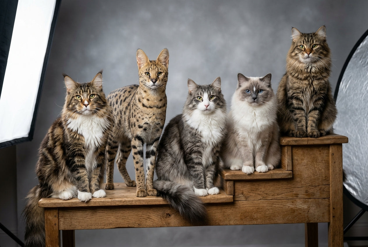 Gros chat race : guide complet des races de chats de grande taille