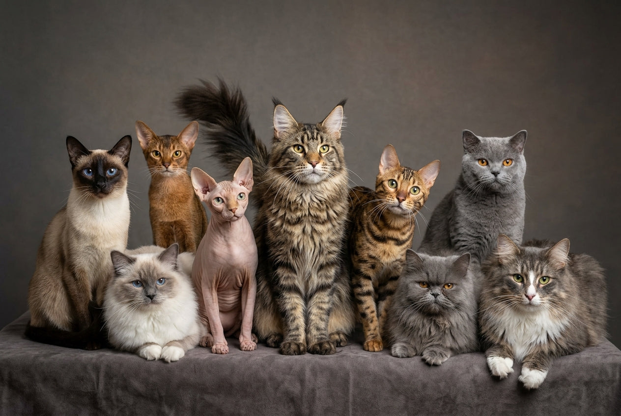 À la découverte des races de chats : diversité, caractères et tendances