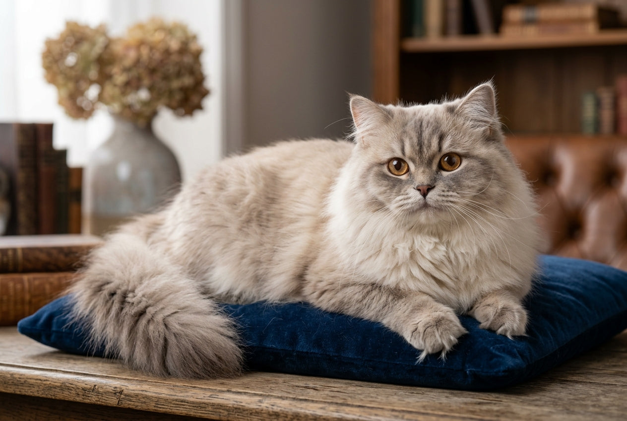 Chat british long hair : tout savoir sur cette race élégante et attachante