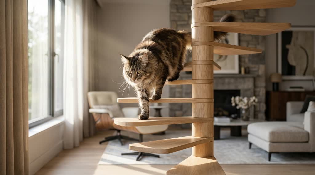 Comment protéger les hanches et les genoux de votre Maine Coon ?