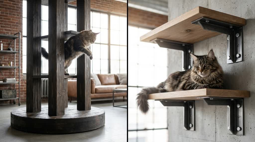 Mur à chat ou Arbre classique : Comment sécuriser l&rsquo;espace d&rsquo;un Maine Coon ?