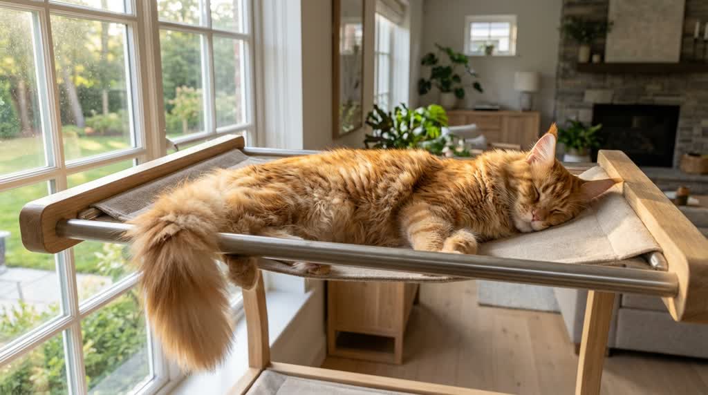 Sommeil Maine Coon : Quelles dimensions de couchage prévoir ?